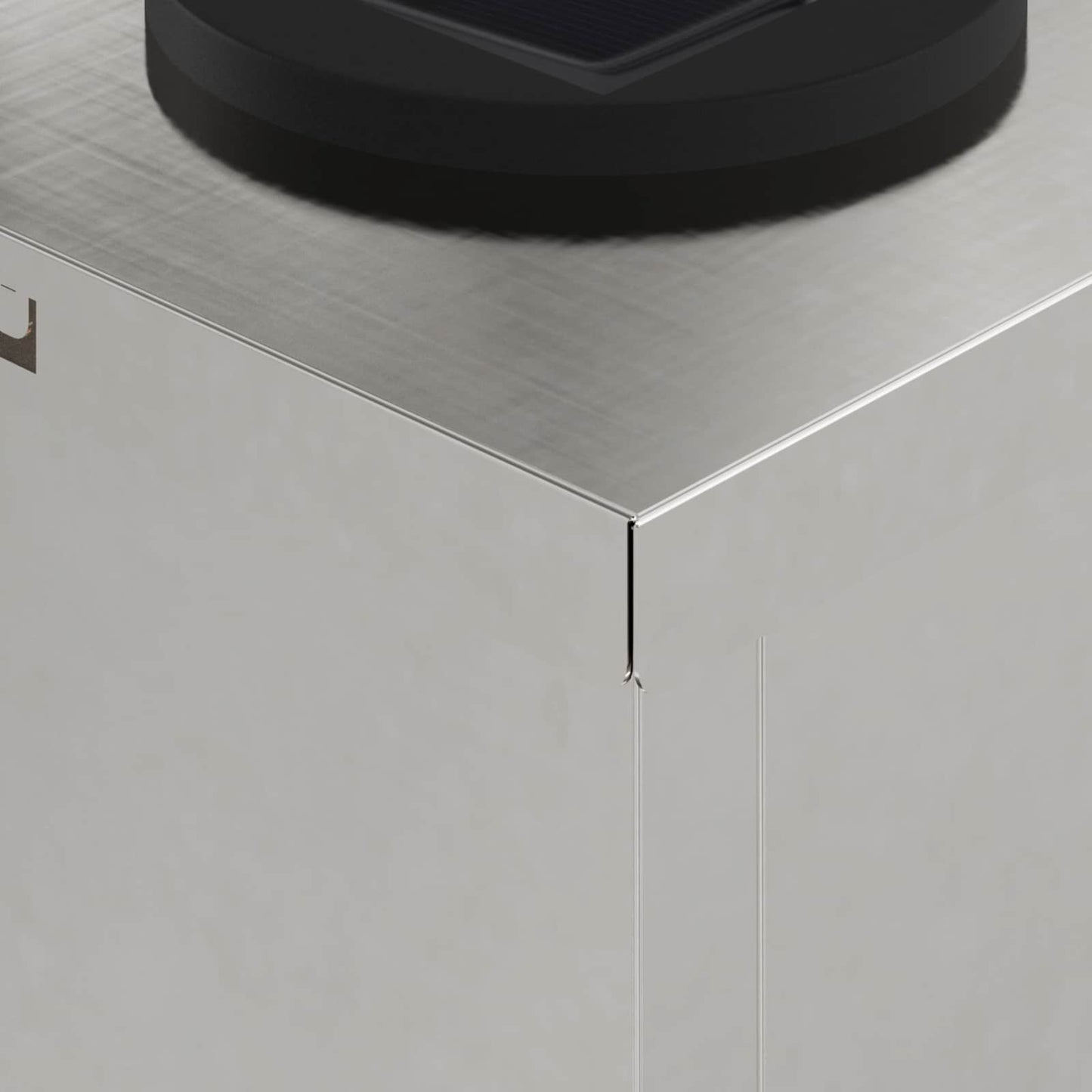 Faro LED solare per sentieri 2 pcs Acciaio inossidabile