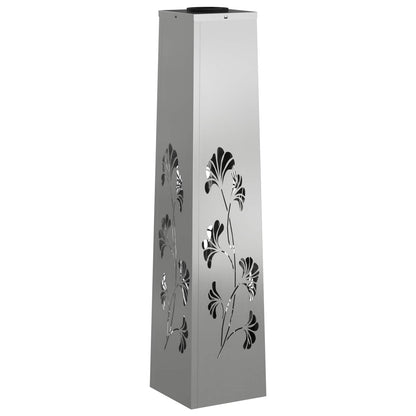 Faro LED solare per sentieri 2 pcs Zincato Zincato