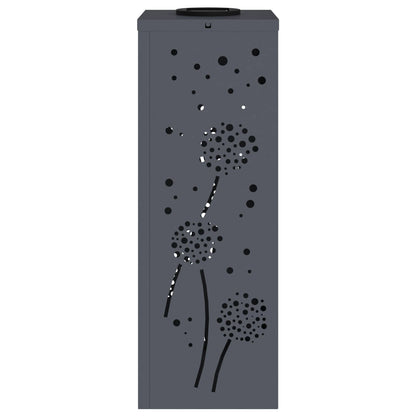 Faro LED solare per sentieri 2 pcs Antracite