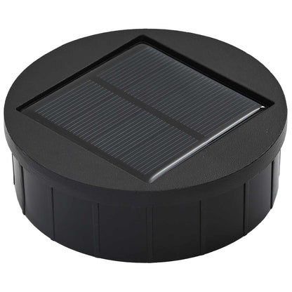 Faro LED solare per sentieri 2 pcs Verde oliva