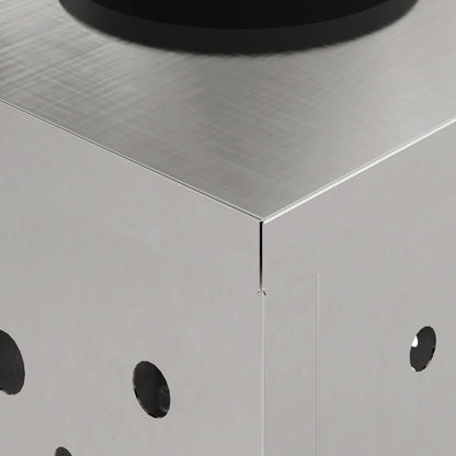 Faro LED solare per sentieri 2 pcs Acciaio inossidabile