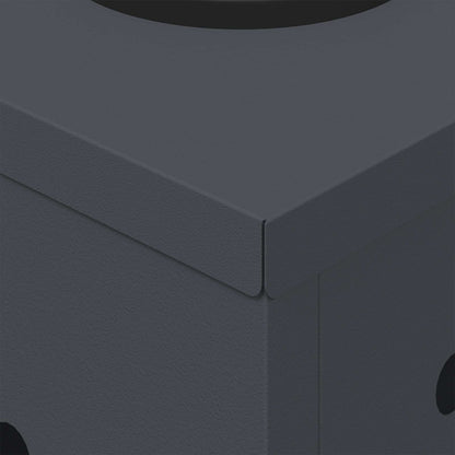 Faro LED solare per sentieri 2 pcs Antracite