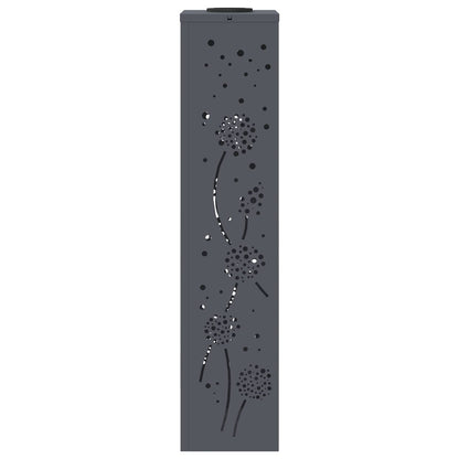 Faro LED solare per sentieri 2 pcs Antracite