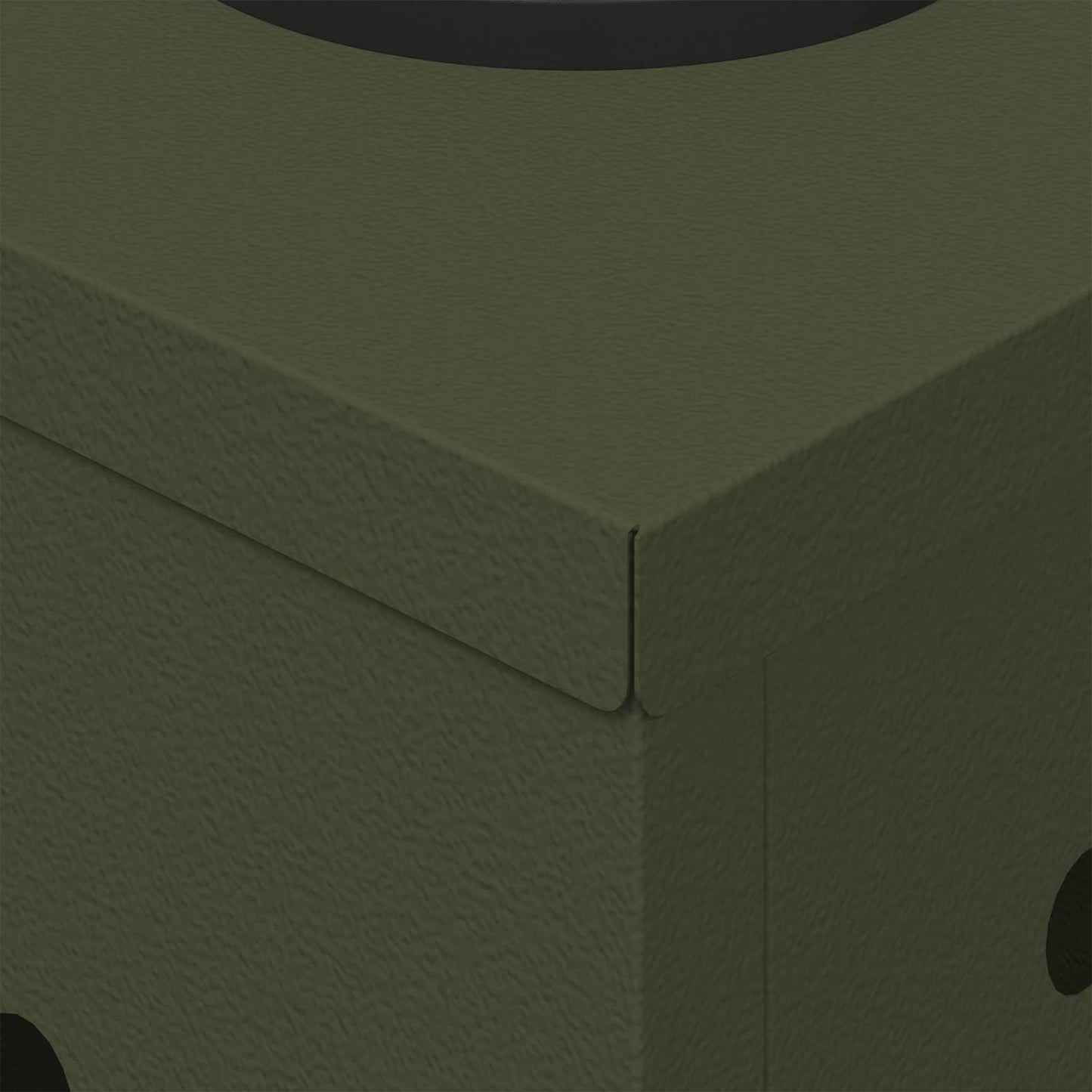 Faro LED solare per sentieri 2 pcs Verde oliva