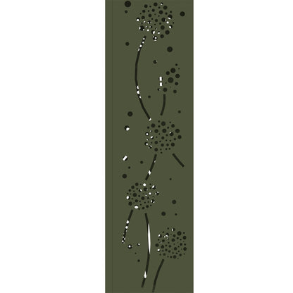 Faro LED solare per sentieri 2 pcs Verde oliva