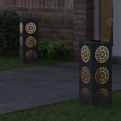 Faro LED solare per sentieri 2 pcs Antracite