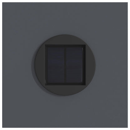 Faro LED solare per sentieri 2 pcs Antracite