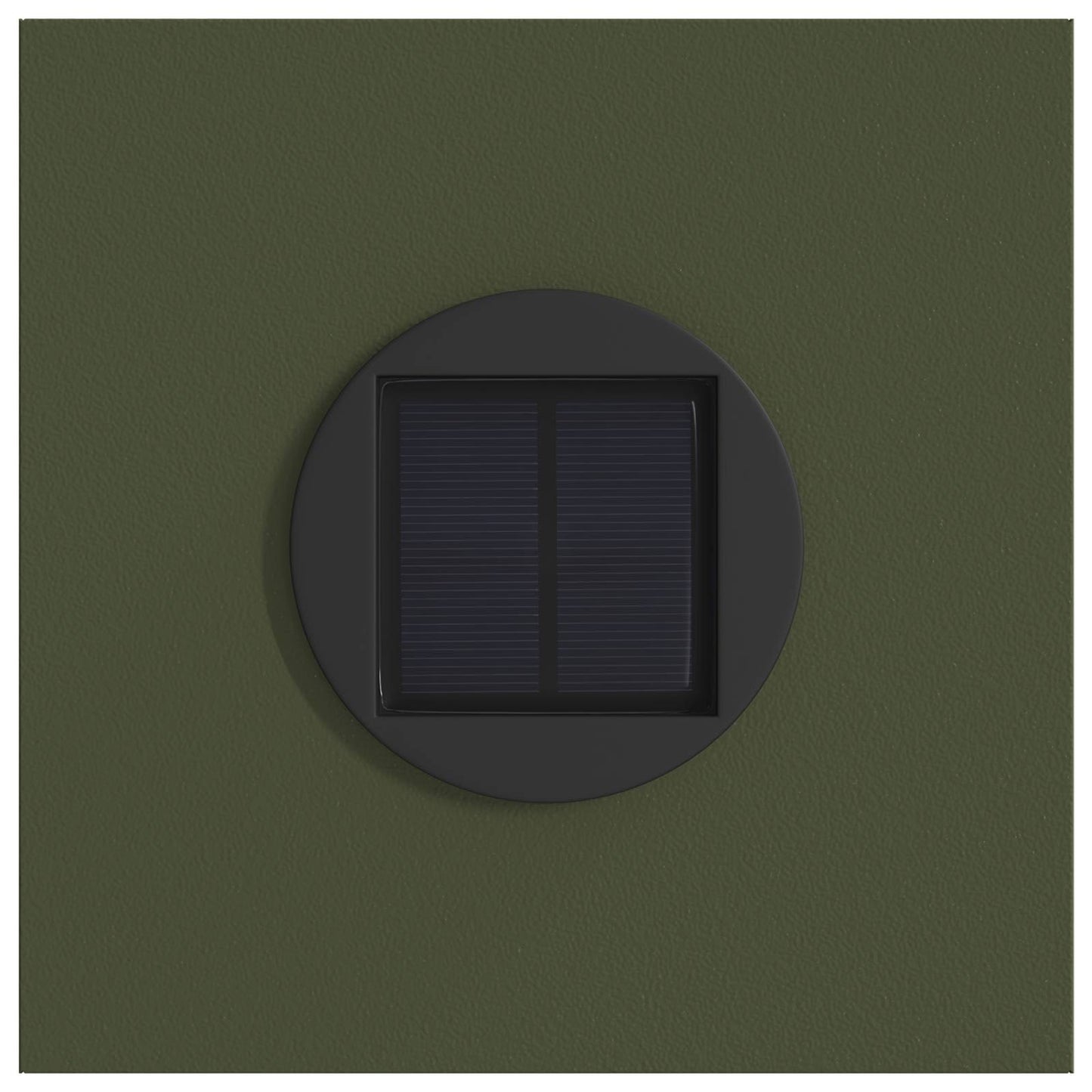 Faro LED solare per sentieri 2 pcs Verde oliva