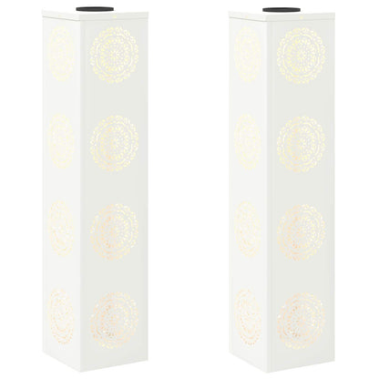 Faro LED solare per sentieri 2 pcs Bianco