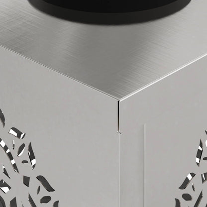 Faro LED solare per sentieri 2 pcs Acciaio inossidabile