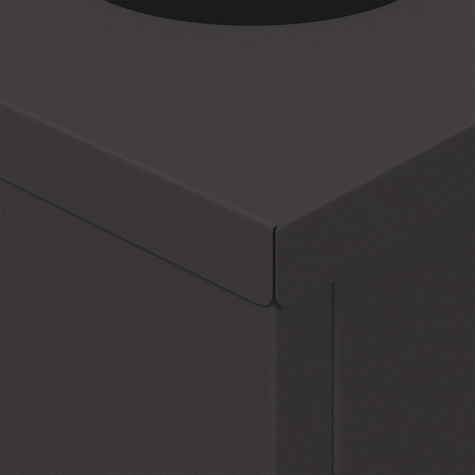Faro LED solare per sentieri 2 pcs Nero | homemem39