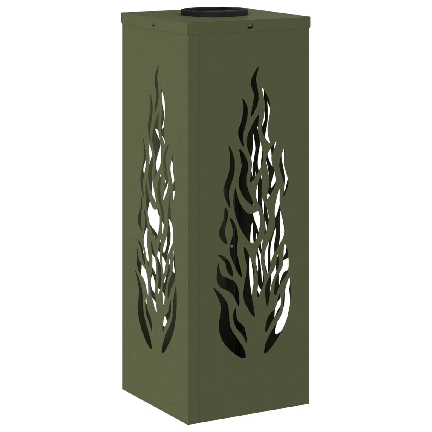 Faro LED solare per sentieri 2 pcs Verde oliva