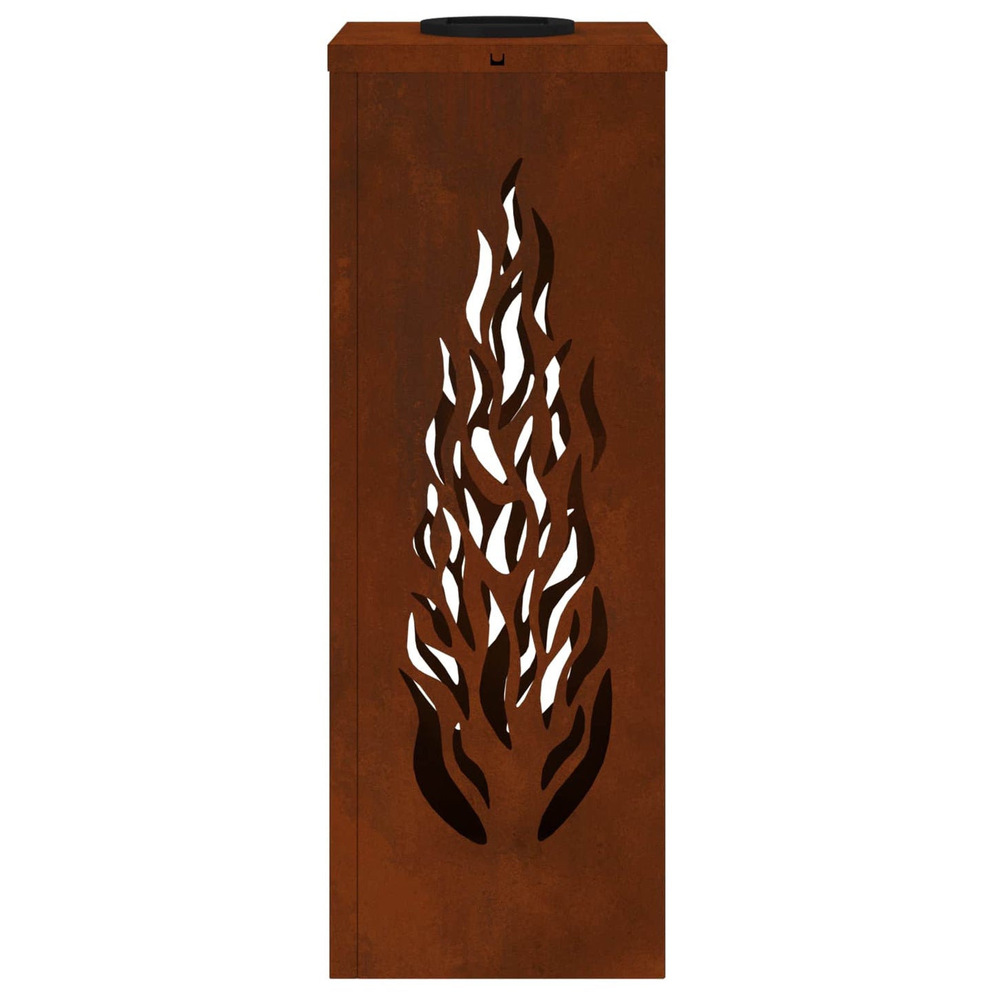 Faro LED solare per sentieri 2 pcs Acciaio Corten