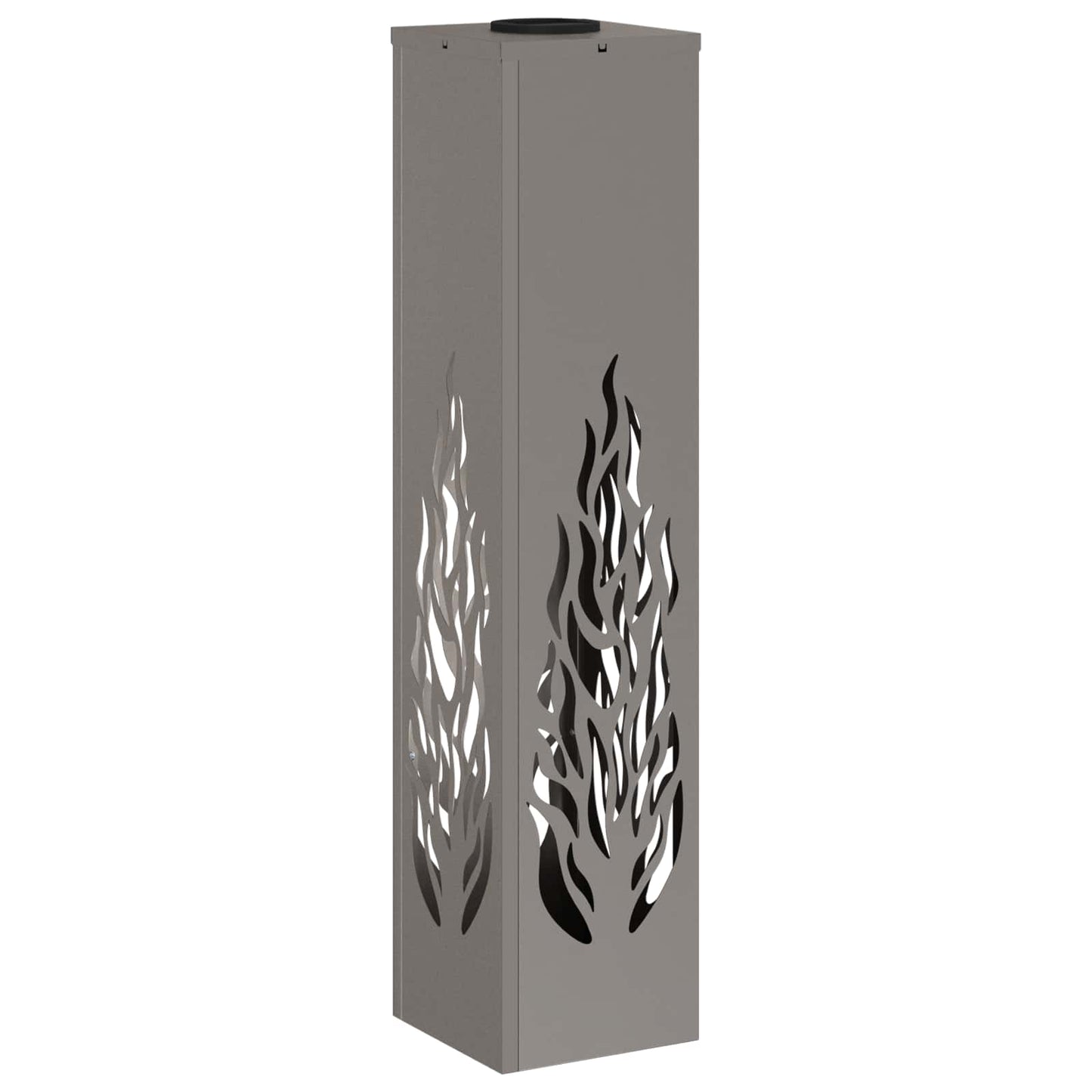 Faro LED solare per sentieri 2 pcs Acciaio Corten