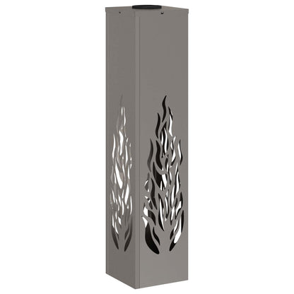 Faro LED solare per sentieri 2 pcs Acciaio Corten