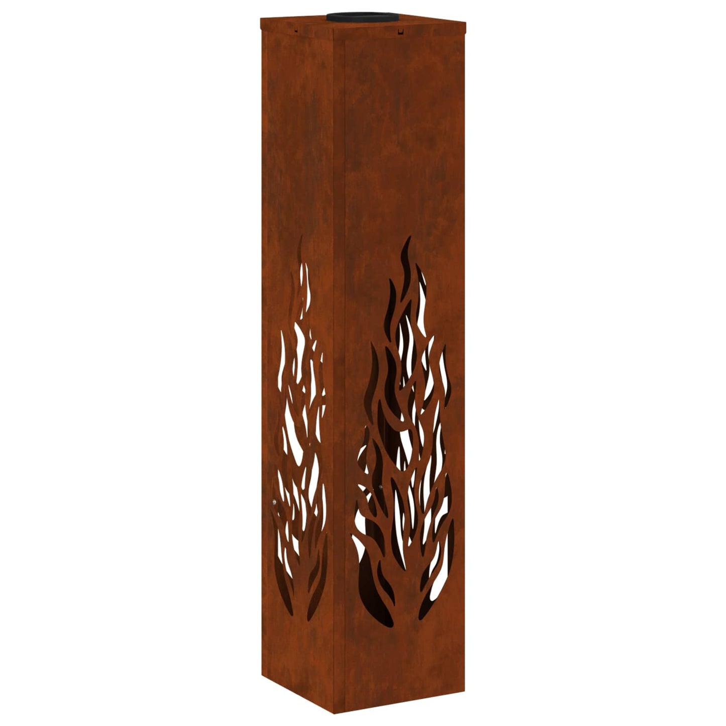 Faro LED solare per sentieri 2 pcs Acciaio Corten