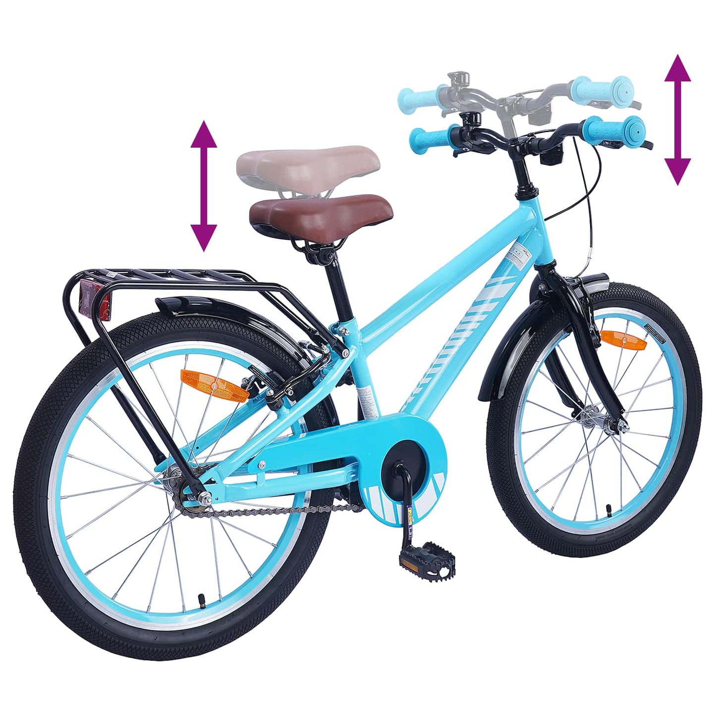 Bicicletta per Bambini 18 Pollici per bambini dai 5 ai 7 anni | homemem39