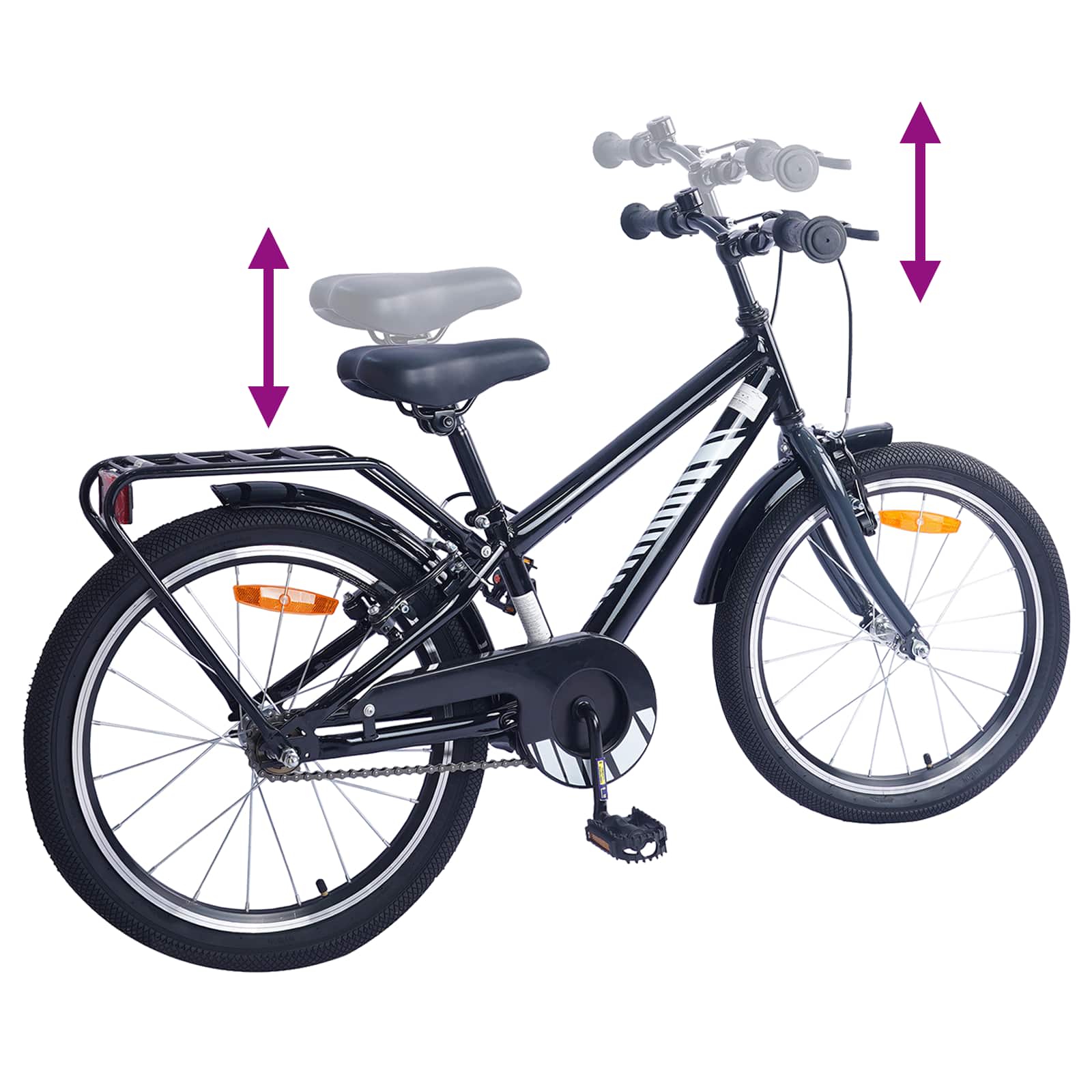 Bicicletta per Bambini 18 Pollici per bambini dai 5 ai 7 anni | homemem39