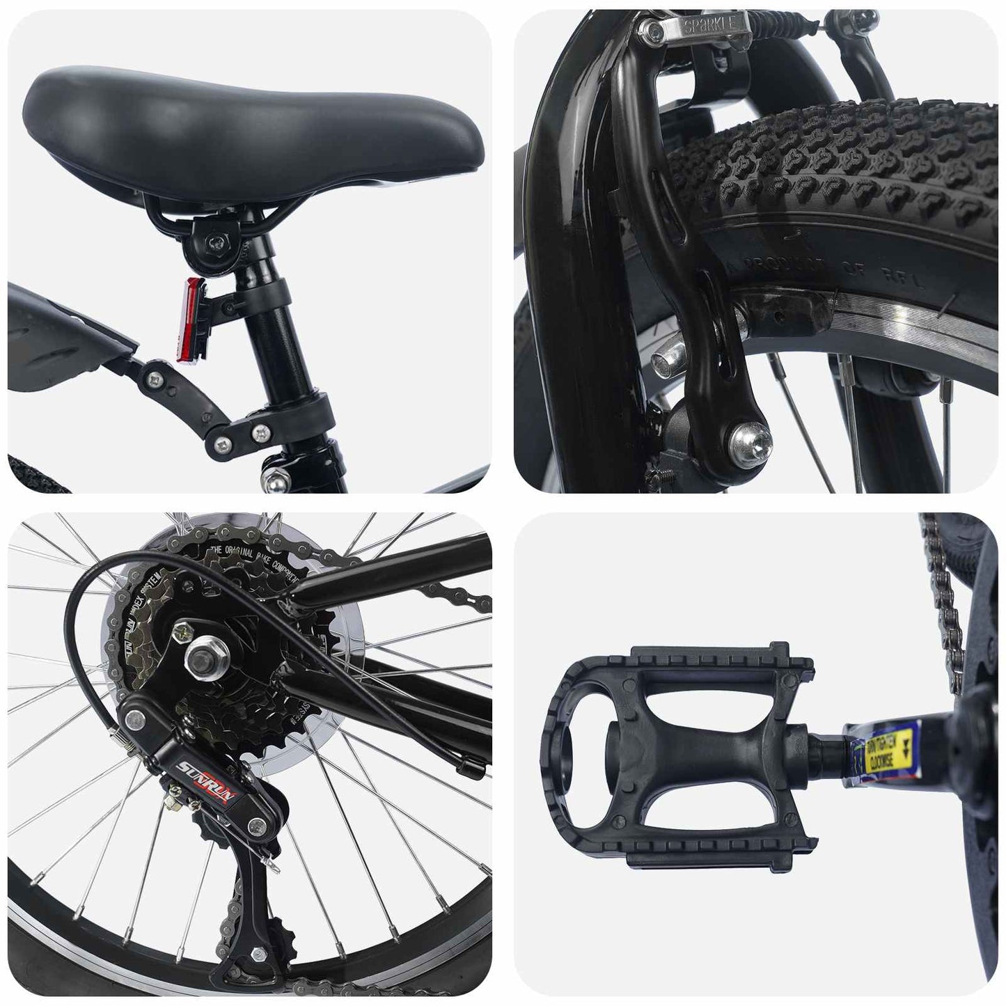 Bicicletta per Bambini 20 Pollici 6-Speed