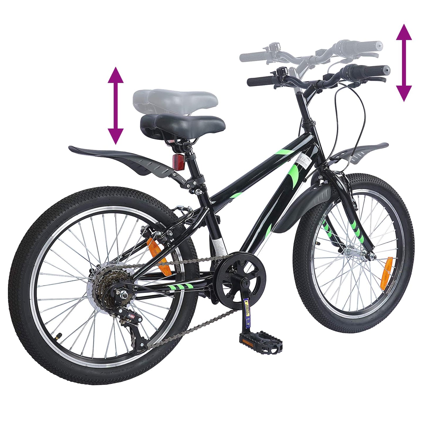 Bicicletta per Bambini 20 Pollici 6-Speed