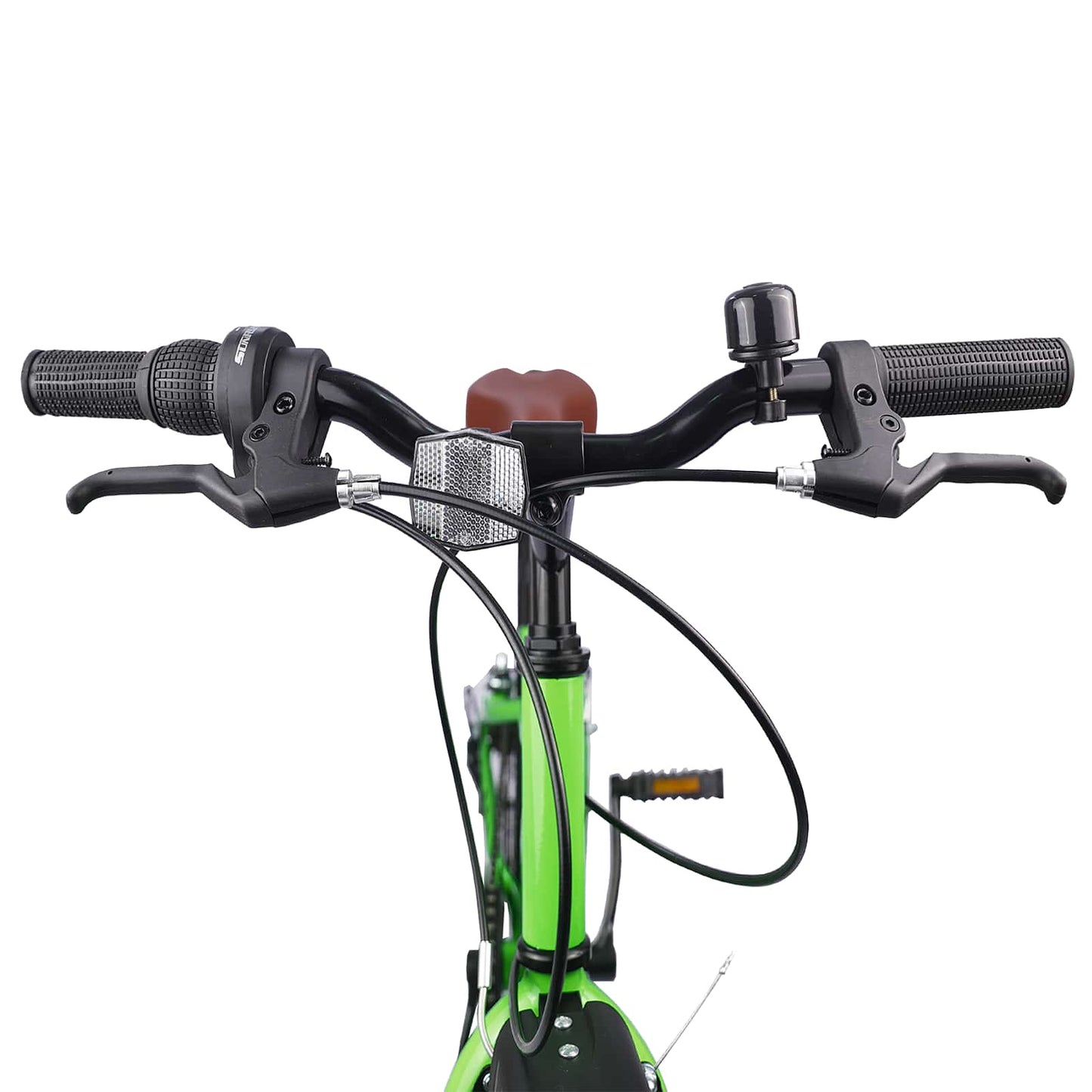 Bicicletta per Bambini 24 Pollici 6-Speed per 8-12 anni Verde | homemem39