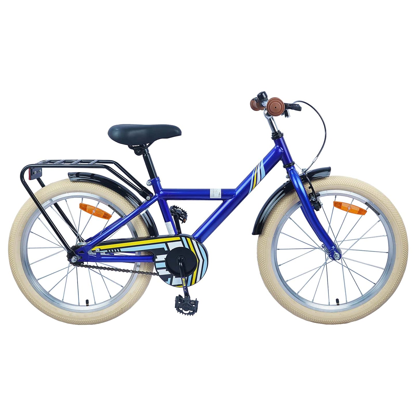 Bicicletta per Bambini 24 Pollici per 8-12 anni Blu Scuro | homemem39
