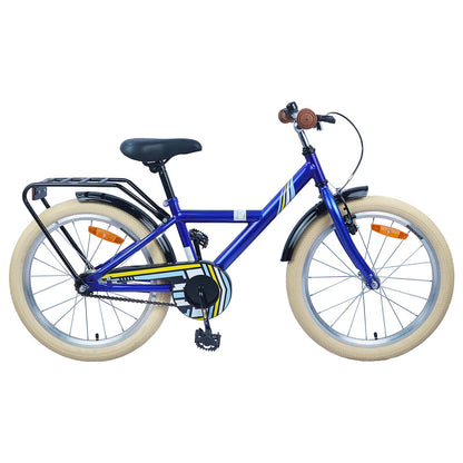 Bicicletta per Bambini 24 Pollici per 8-12 anni Blu Scuro | homemem39