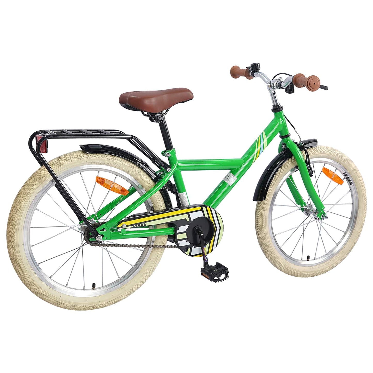 Bicicletta per Bambini 24 Pollici per 8-12 anni Verde | homemem39