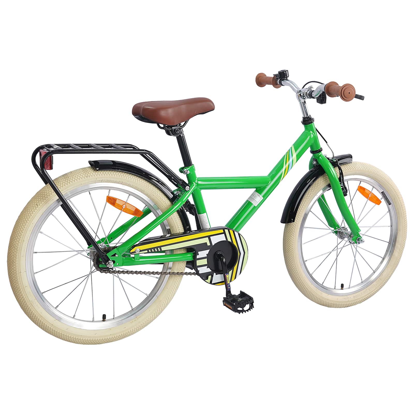 Bicicletta per Bambini 24 Pollici per 8-12 anni Verde | homemem39