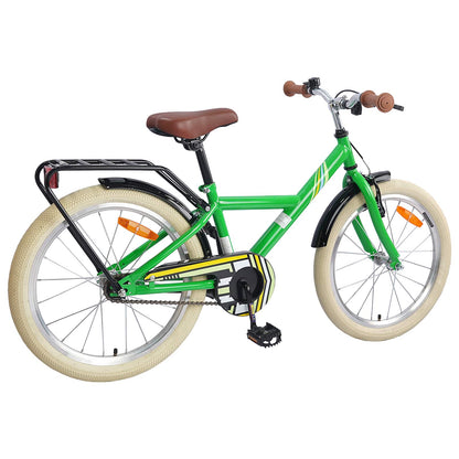 Bicicletta per Bambini 24 Pollici per 8-12 anni Verde