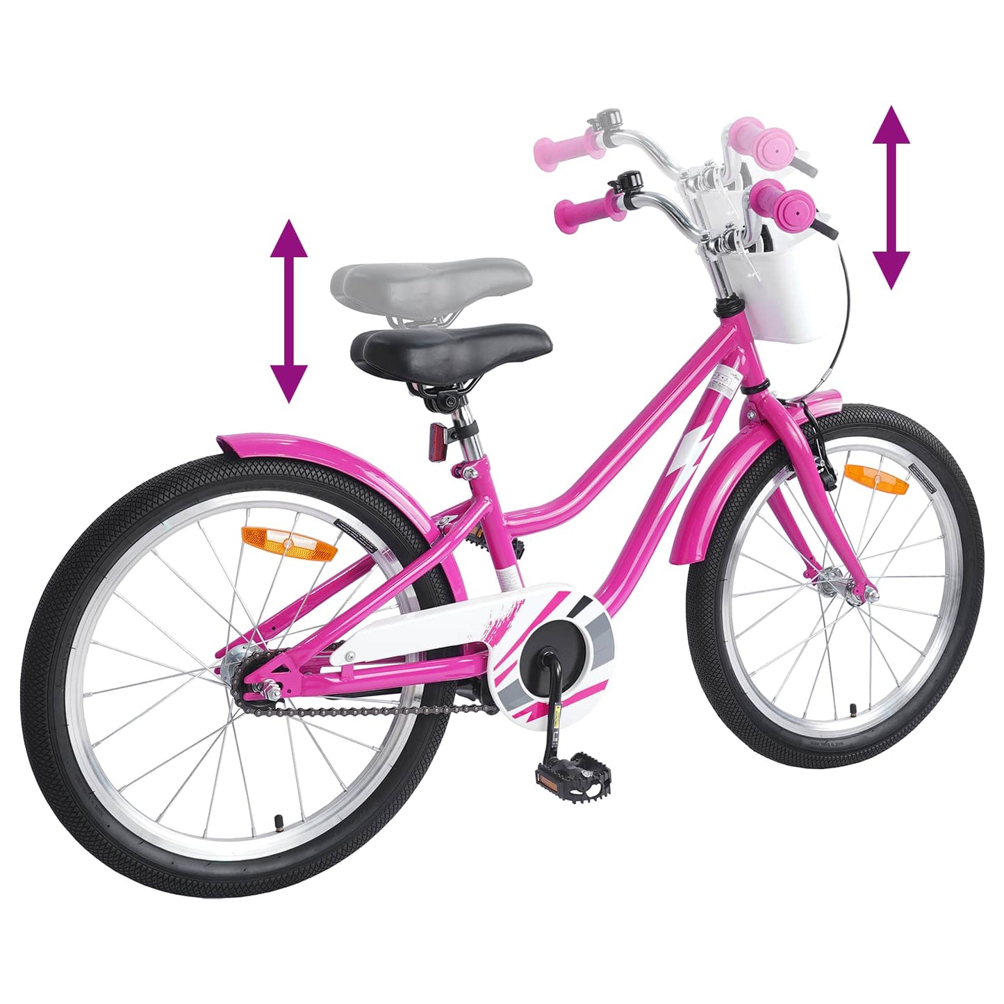 Bicicletta per Bambini 18 Pollici per bambini dai 5 ai 7 anni | homemem39
