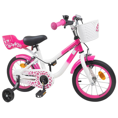 Bicicletta per Bambini 12 Pollici per bambini di 2-4 anni Rosa | homemem39