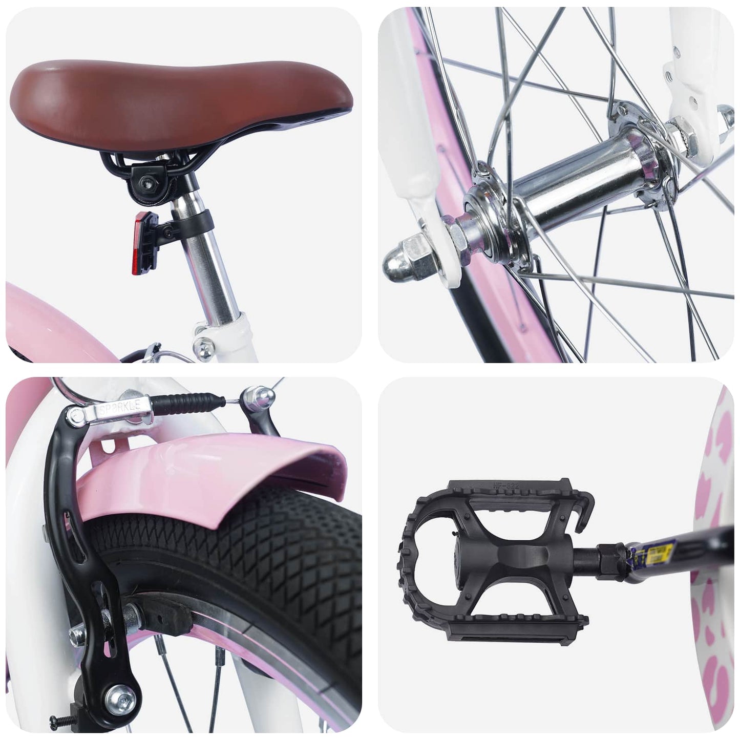 Bicicletta per Bambini 18 Pollici per bambini dai 5 ai 7 anni | homemem39