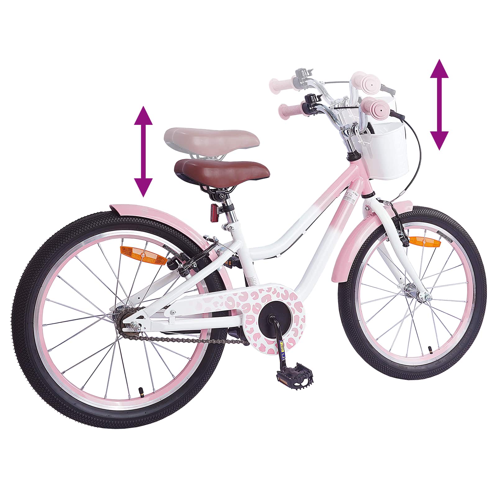 Bicicletta per Bambini 18 Pollici per bambini dai 5 ai 7 anni | homemem39