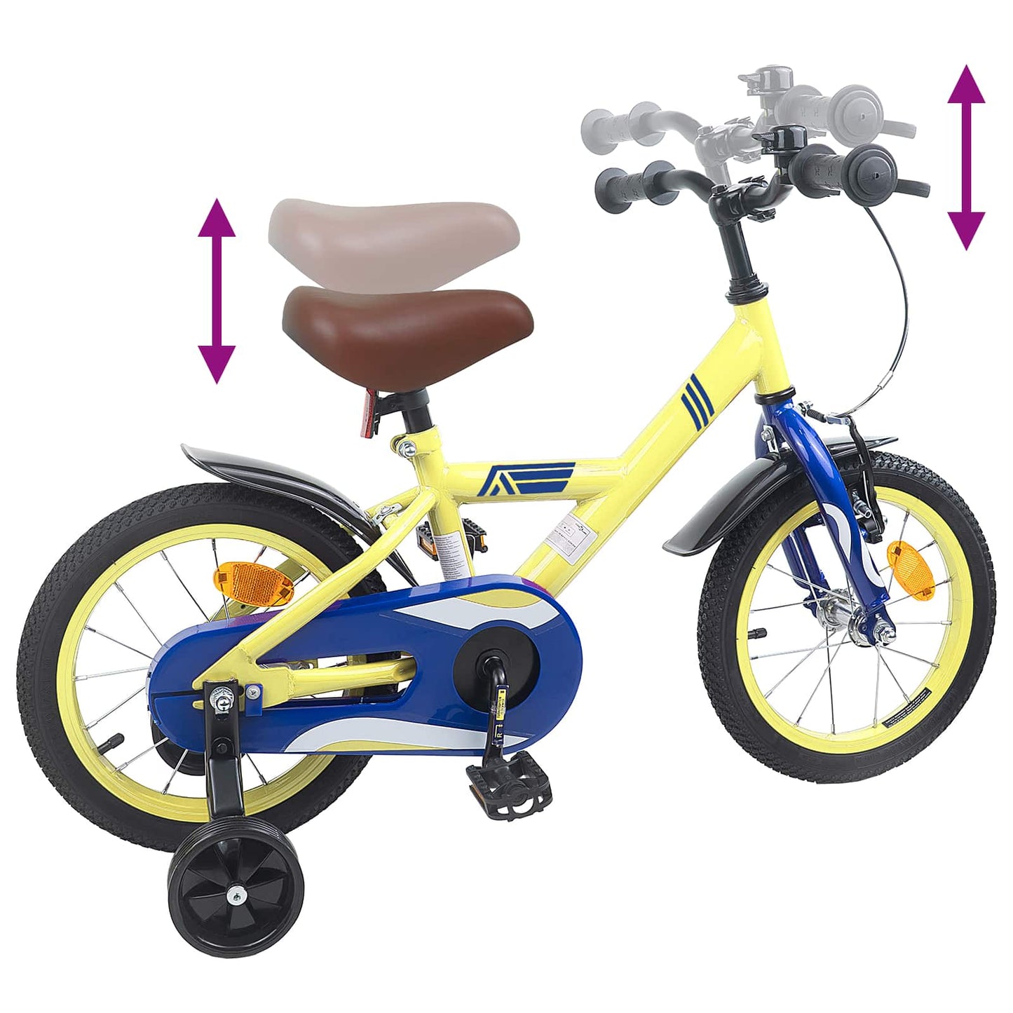 Bicicletta per Bambini 12 Pollici per bambini di 2-4 anni | homemem39