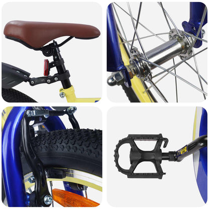 Bicicletta per Bambini 18 Pollici per bambini dai 5 ai 7 anni | homemem39