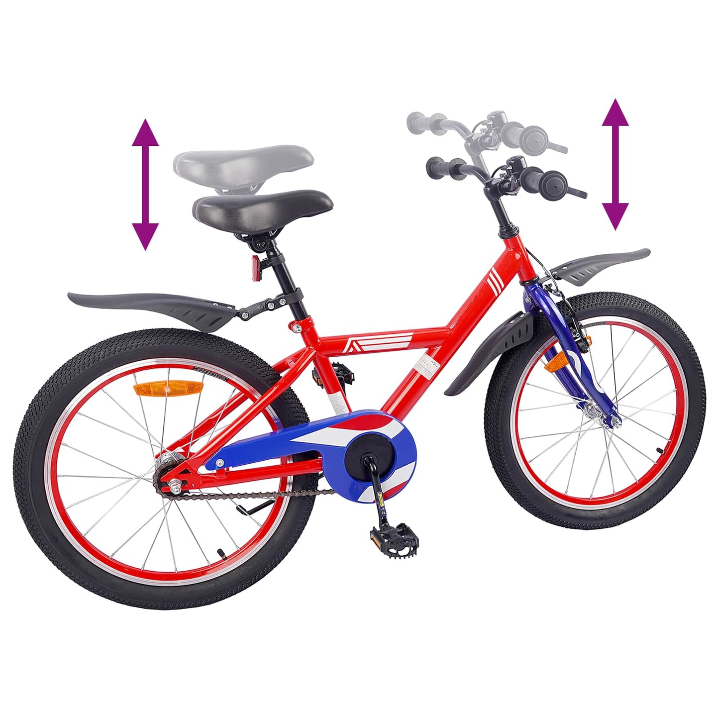 Bicicletta per Bambini 18 Pollici per bambini dai 5 ai 7 anni | homemem39