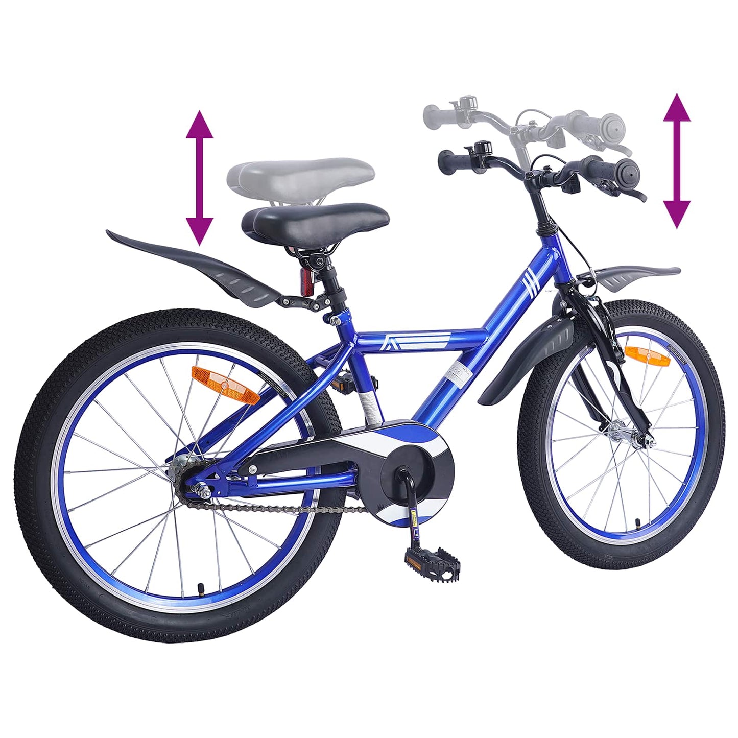 Bicicletta per Bambini 18 Pollici per bambini dai 5 ai 7 anni | homemem39