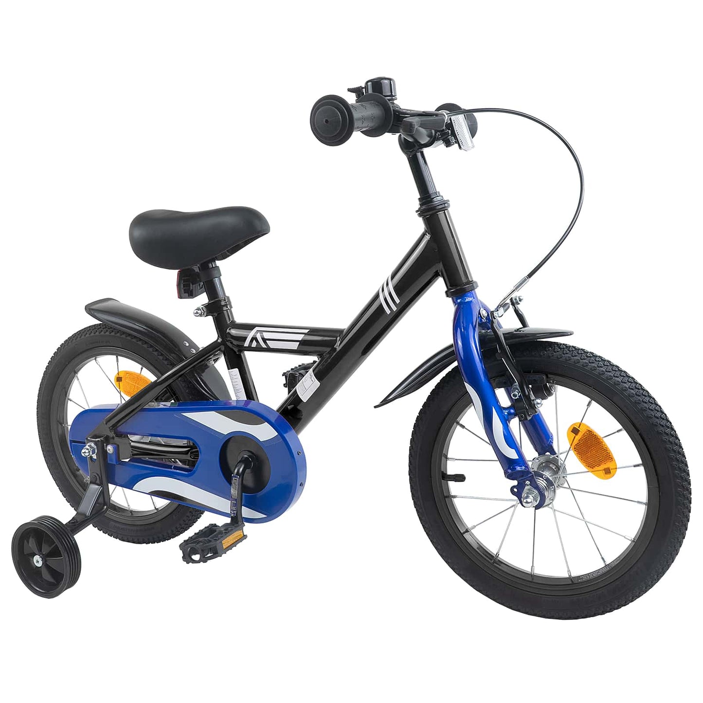 Bicicletta per Bambini 12 Pollici per bambini di 2-4 anni Nero | homemem39