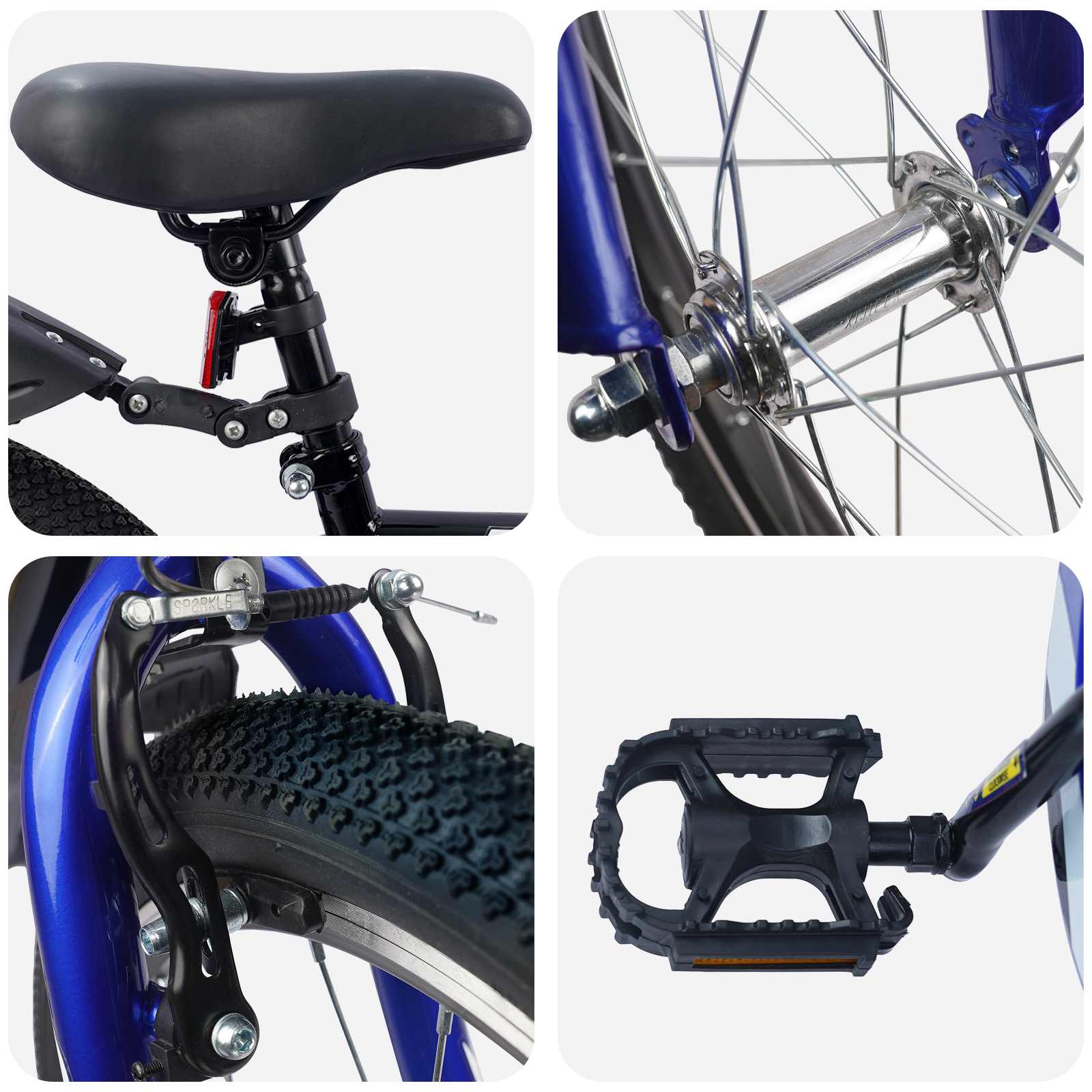 Bicicletta per Bambini 18 Pollici per bambini dai 5 ai 7 anni | homemem39