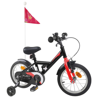 Bicicletta per Bambini 12 Pollici per bambini di 2-4 anni Nero | homemem39