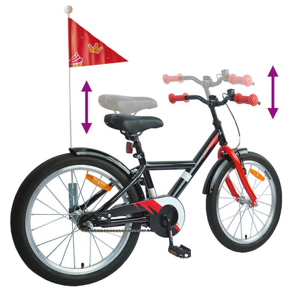 Bicicletta per Bambini 18 Pollici per bambini dai 5 ai 7 anni | homemem39