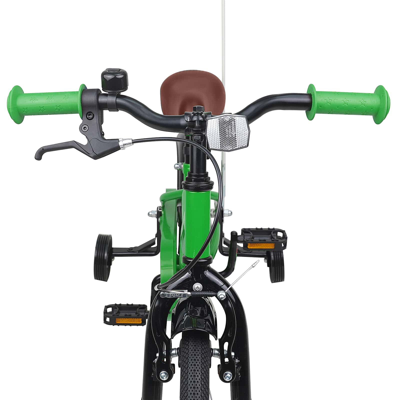 Bicicletta per Bambini 12 Pollici per bambini di 2-4 anni Verde | homemem39