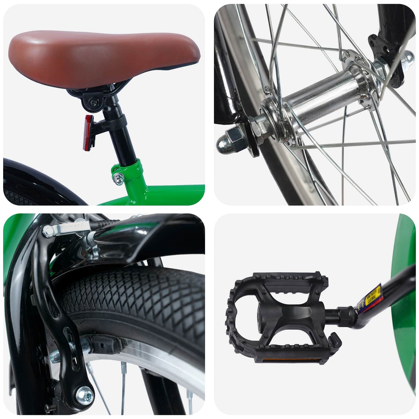 Bicicletta per Bambini 18 Pollici per bambini dai 5 ai 7 anni | homemem39
