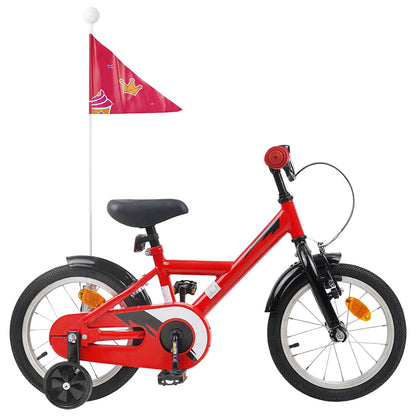 Bicicletta per Bambini 12 Pollici per bambini di 2-4 anni Rosso | homemem39