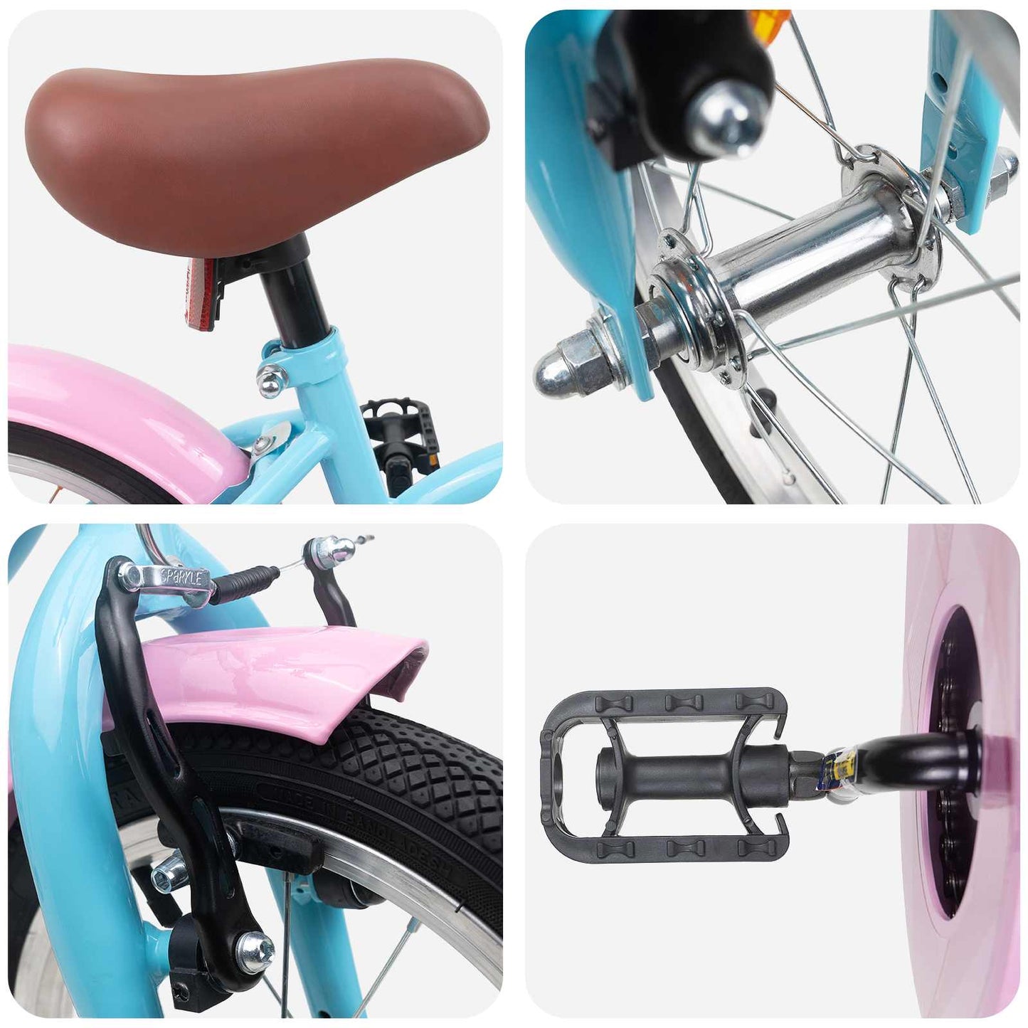 Bicicletta per Bambini 12 Pollici per bambini di 2-4 anni | homemem39