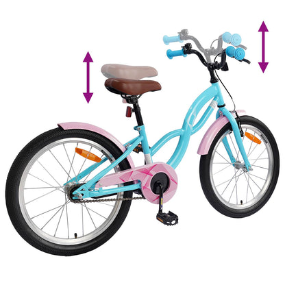 Bicicletta per Bambini 18 Pollici per bambini dai 5 ai 7 anni | homemem39