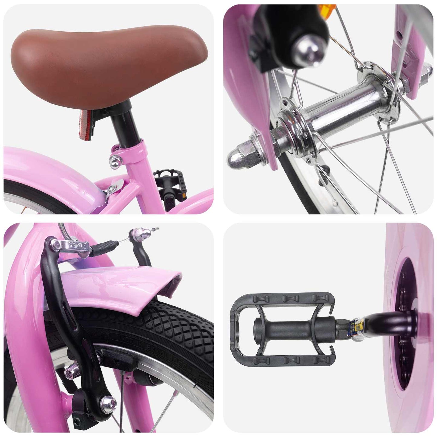 Bicicletta per Bambini 12 Pollici per bambini di 2-4 anni | homemem39