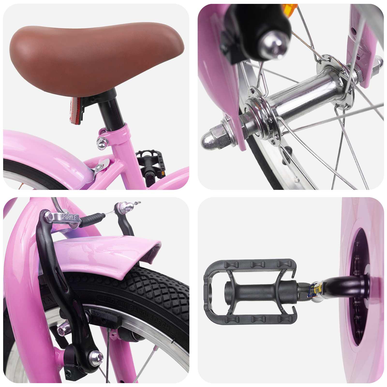 Bicicletta per Bambini 12 Pollici per bambini di 2-4 anni | homemem39