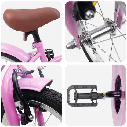 Bicicletta per Bambini 12 Pollici per bambini di 2-4 anni | homemem39
